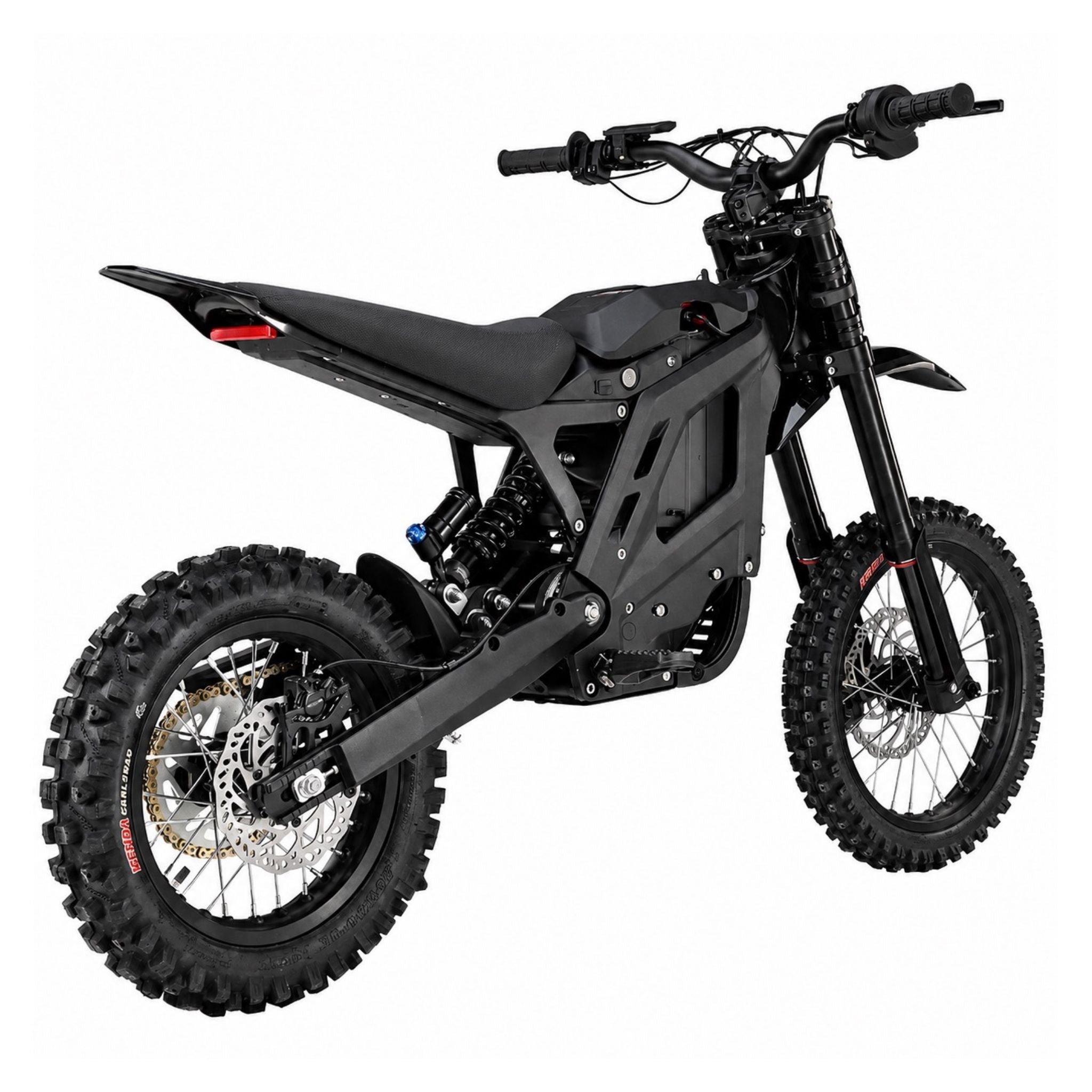 E-RIDE PRO MINI R in Schwarz – Heck- und Seitenansicht