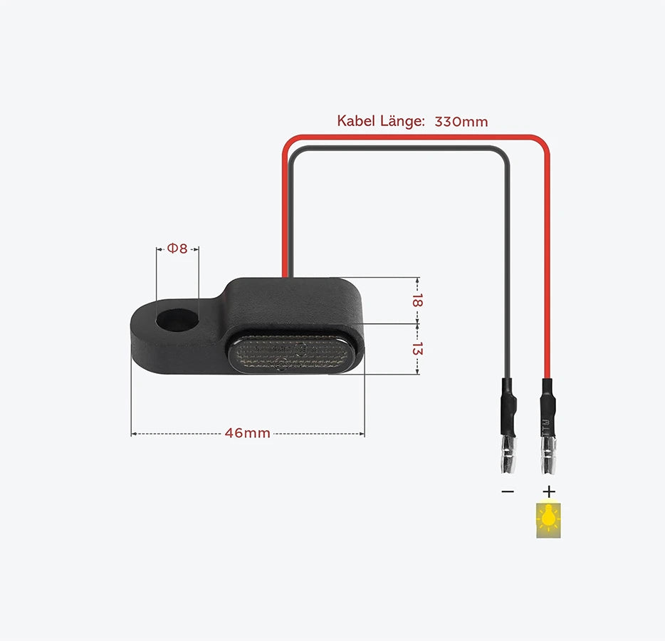 Mini LED Blinker Wasserdicht E geprüft