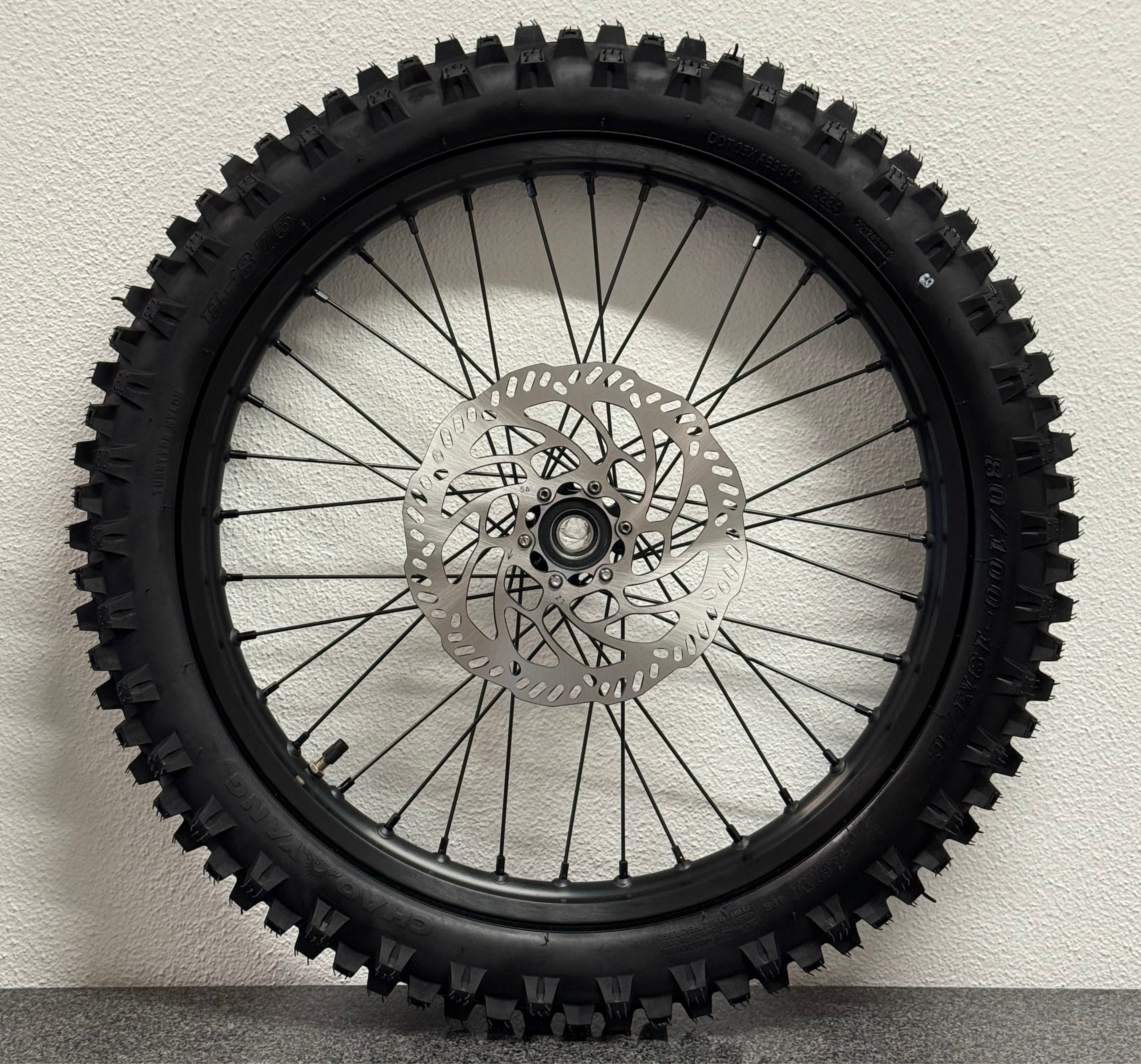 ERIDE PRO 3.0/SR Komplettrad vorne mit MX-Reifen