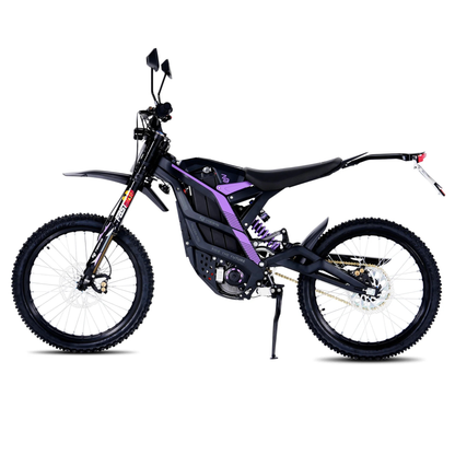 79BIKE Falcon Pro 14 kW Offroad Kenshi Black Lila Seitenansicht