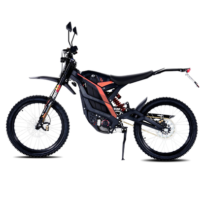79BIKE Falcon Pro 14 kW Offroad Kenshi Black Rot Seitenansicht