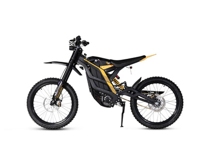 79BIKE Falcon Pro 14 kW Offroad Kenshi Black Gelb Seitenansicht