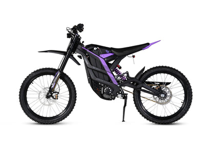 79BIKE Falcon Pro 14 kW Offroad Kenshi Black Lila Seitenansicht