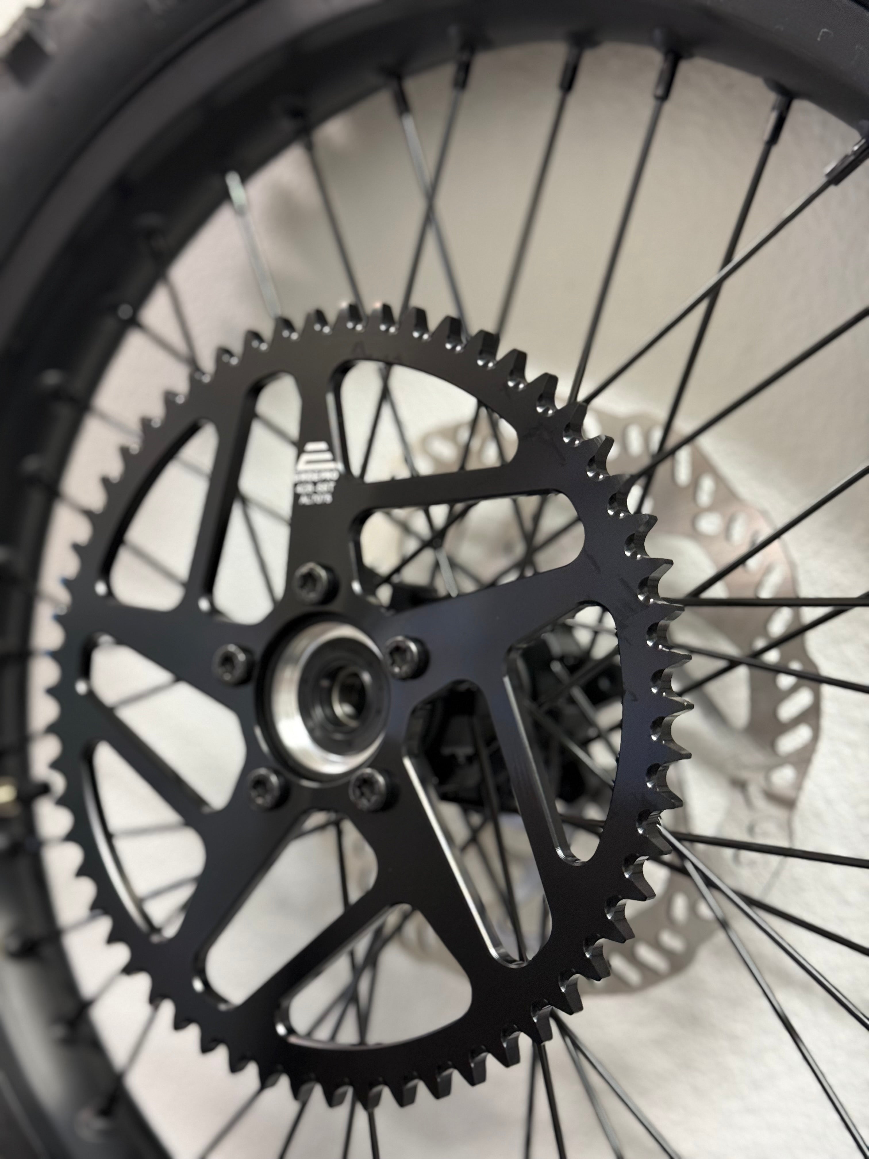ERIDE PRO 3.0/SR Komplettrad hinten mit MX-Reifen