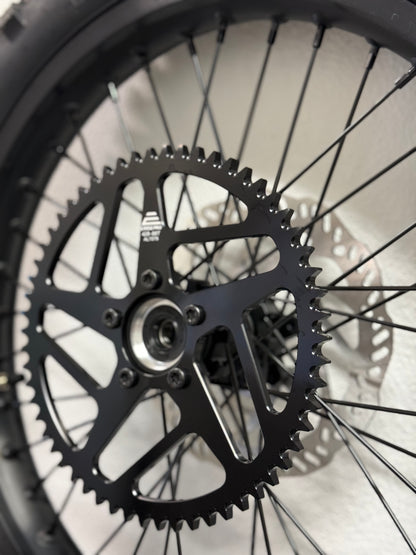 ERIDE PRO 3.0/SR Komplettrad hinten mit MX-Reifen