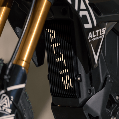 Altis Sigma Federgabel und Controller in Detailansicht