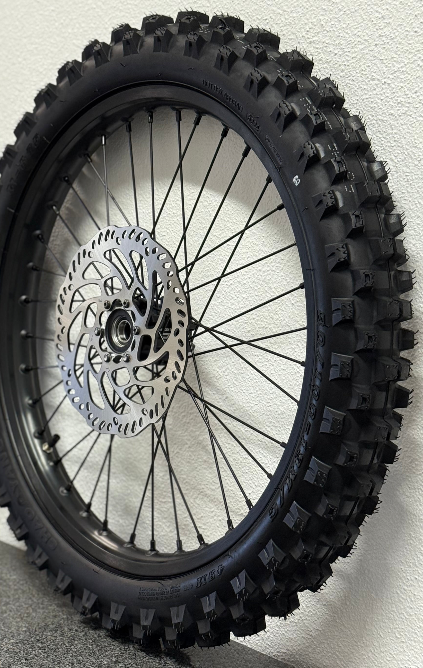 ERIDE PRO 3.0/SR Komplettrad vorne mit MX-Reifen