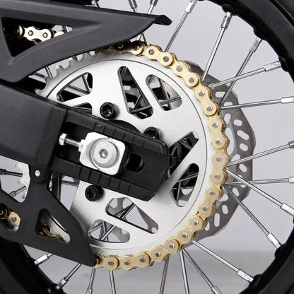 E-RIDE PRO MINI R Hinterrad mit Kettenblatt und Antrieb