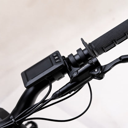 E-RIDE PRO MINI R Lenker mit Display und Bedienelementen