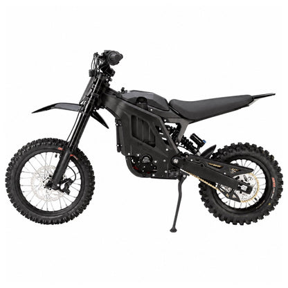 E-RIDE PRO MINI R Elektro Dirt Bike in Schwarz – Seitenansicht