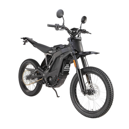 E Ride Pro SE L1e Schwarz in Front-Seitenansicht
