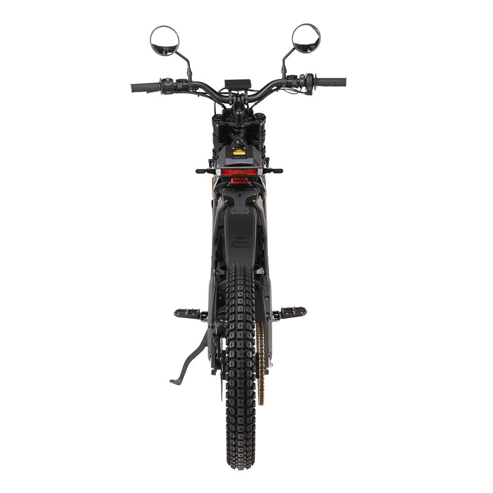 E Ride Pro SE L1e Schwarz in Heckansicht