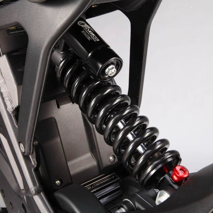 E-Ride Pro SR 25 kW Federbein und Dämpfung in Detailansicht