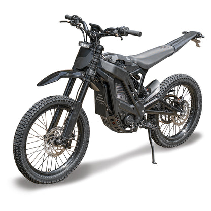 E-Ride Pro SR 25 kW Schwarz in Front-Seitenansicht