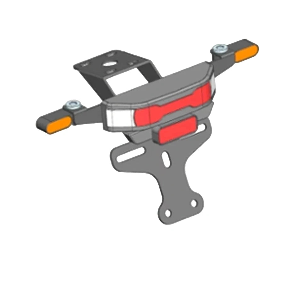 L1E/L3E Rücklicht- & Blinker-Einheit (für kurzen Sitz) ERIDE PRO 2.0/SE/3.0/SR