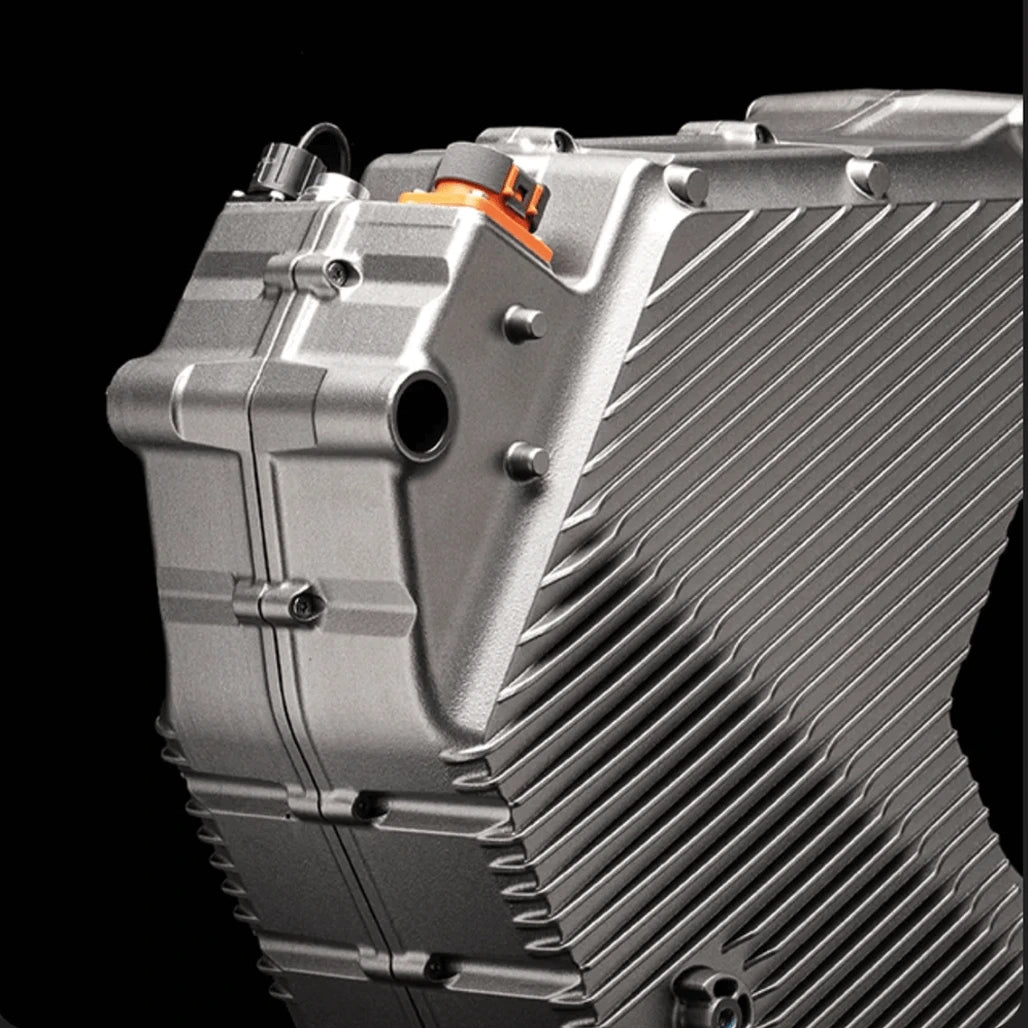 Batterie der Stark VARG MX 1.2 in Detailansicht