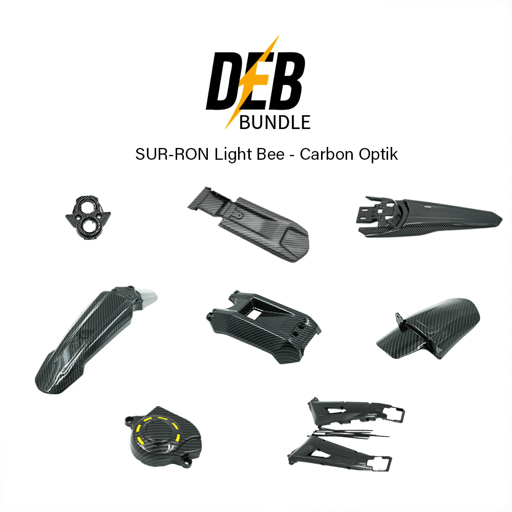 DEB Carbon Optik Bundle – SUR-RON Light Bee Edition