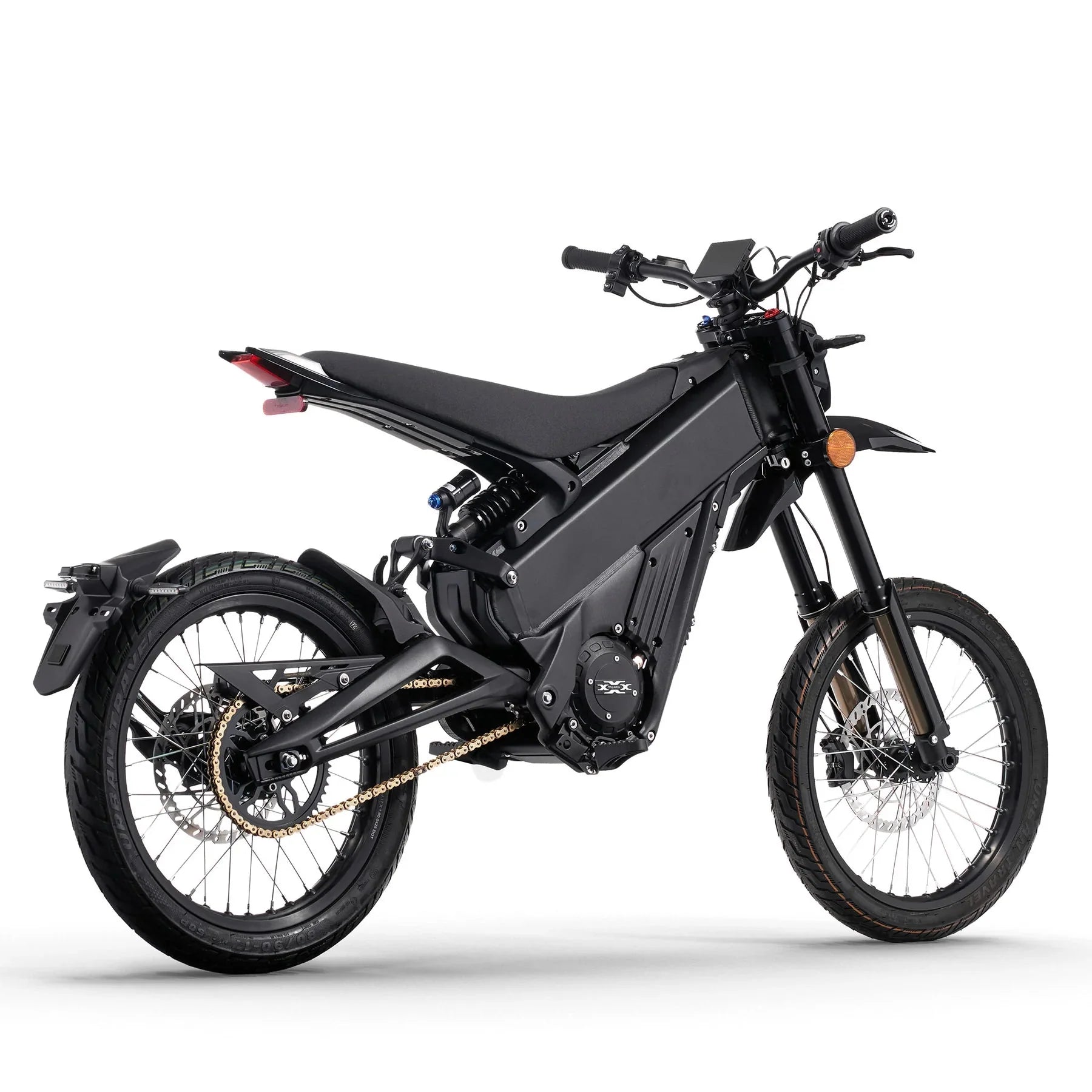 Talaria X3 Pro 5 kW L1e Schwarz in Heck-Seitenansicht