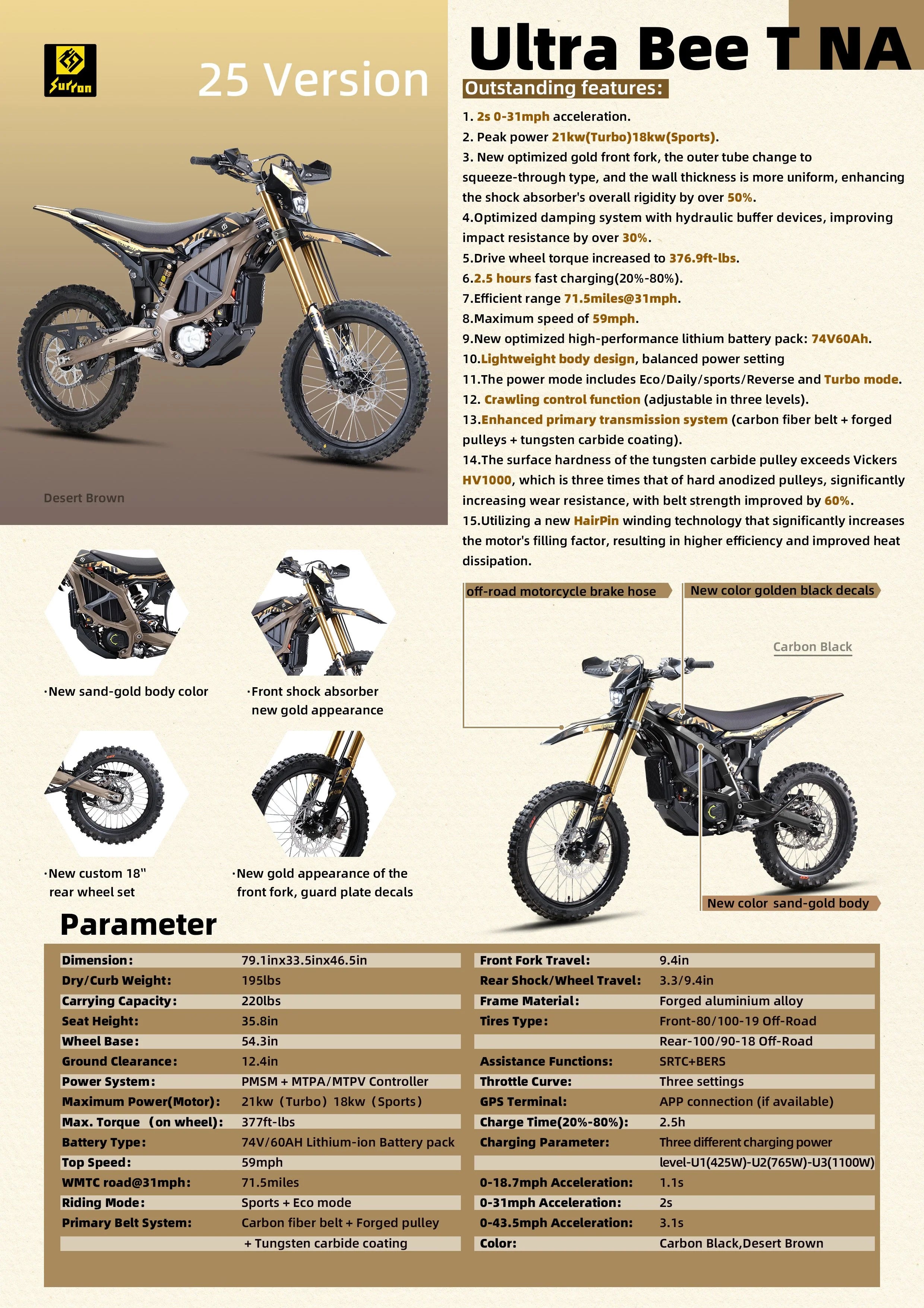 Sur-Ron Ultra Bee T - 2025